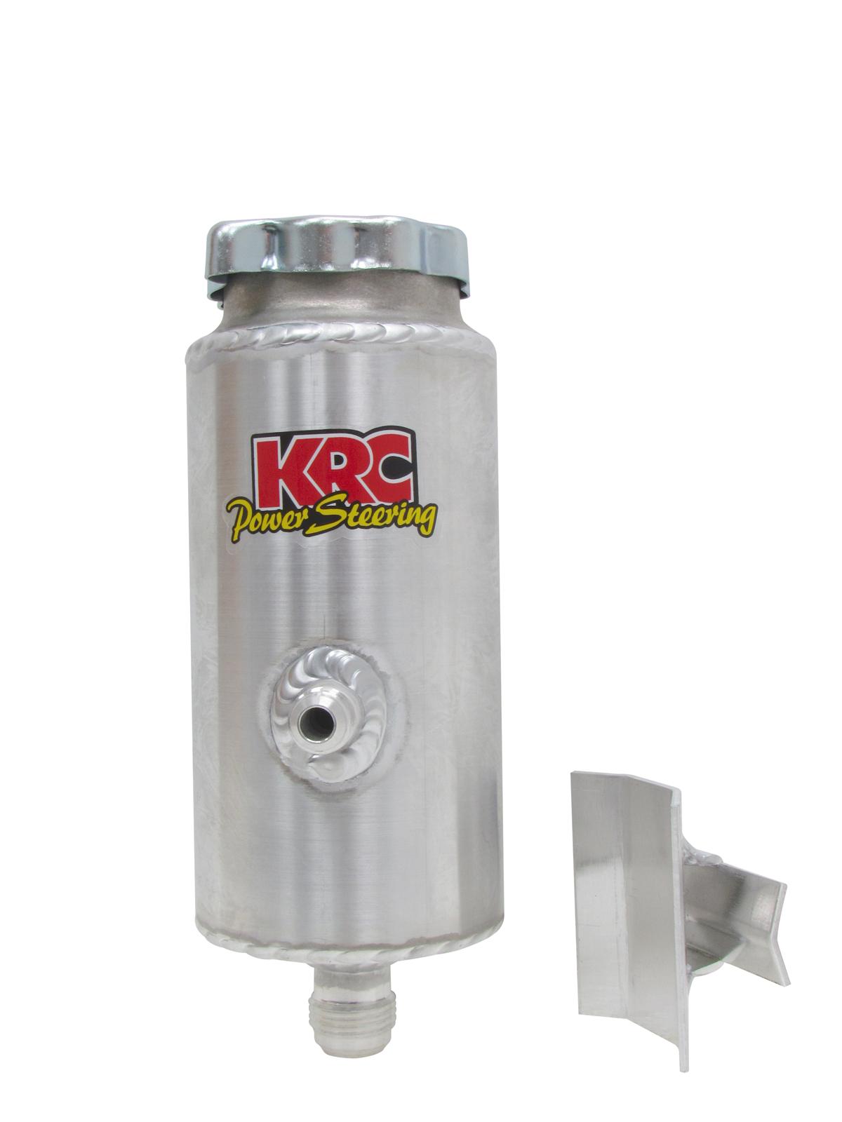 KRC Billet Round Remote Power Steering Reservoir - Click Image to Close